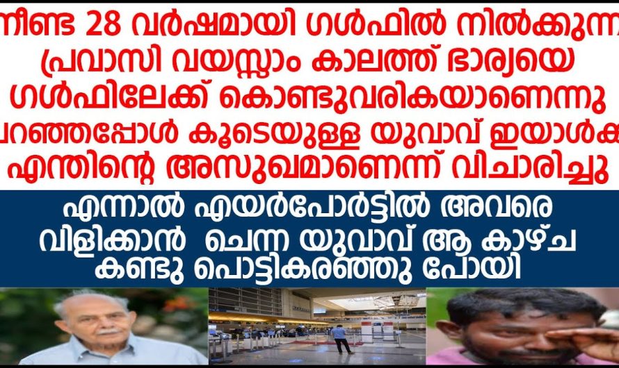 തൻറെ ഭാര്യയുടെ ആഗ്രഹത്തിന് വേണ്ടി ഈ പ്രവാസിയായ ഭർത്താവ് ചെയ്തത് കണ്ടോ…