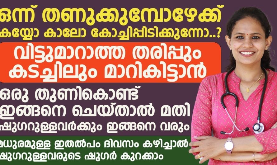 കൈകാലുകളിൽ ഉണ്ടാകുന്ന അധികഠിനമായ വേദനകളും തരിപ്പും മാറ്റുവാൻ ഈ ഒരു കാര്യം ചെയ്താൽ മതി…
