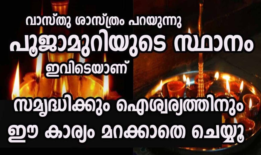 വീട്ടിൽ നിലവിളക്ക് കൊളുത്തി പ്രാർത്ഥിക്കേണ്ട ശരിയായ സ്ഥാനം എവിടെയാണ്.. വിശദമായി അറിയാം..