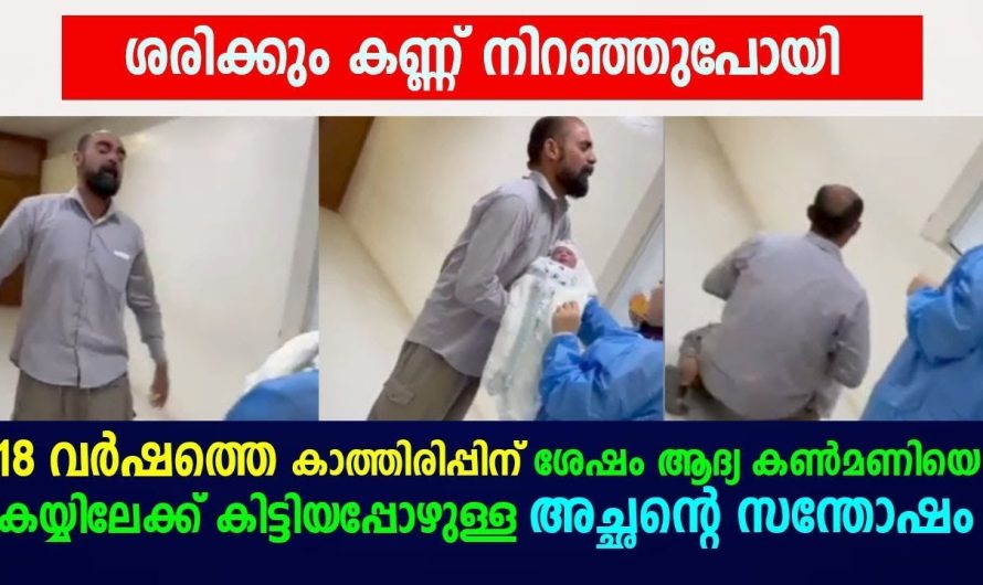 കുഞ്ഞുങ്ങൾ ഇല്ലാത്ത ദമ്പതികൾക്ക് 18 വർഷത്തിനുശേഷം കുഞ്ഞു പിറന്നപ്പോൾ അവരുടെ സന്തോഷം കണ്ടോ…