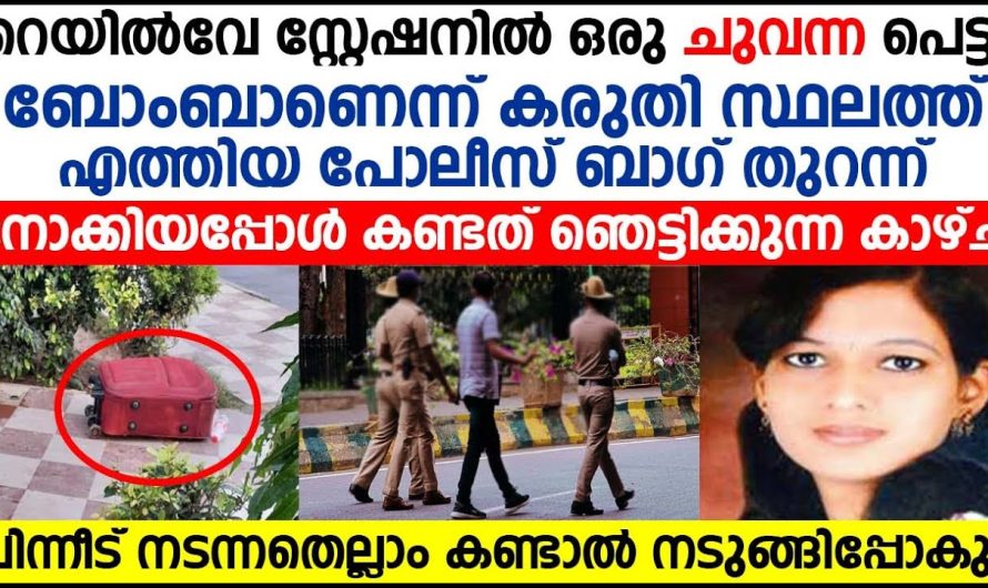 റെയിൽവേ സ്റ്റേഷനിൽ നിന്ന് ലഭിച്ച ചുവന്ന പെട്ടി തുറന്നു നോക്കിയ പോലീസുകാർ അതിലെ കാഴ്ചകൾ കണ്ടു ഞെട്ടിപ്പോയി…