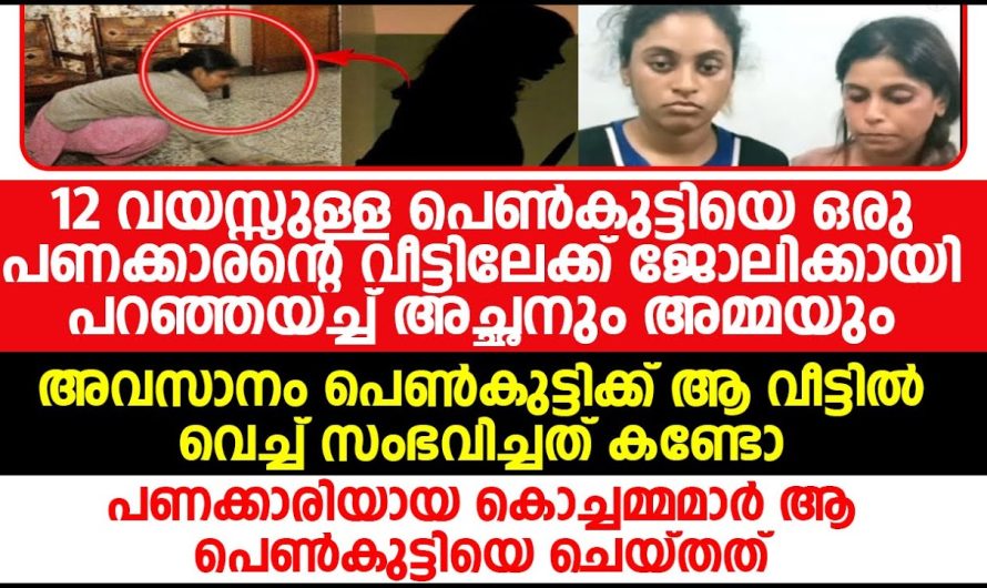 പണത്തിനു വേണ്ടി പ്രായമാകാത്ത സ്വന്തം മകളെ വീട്ടുജോലിക്കായി പറഞ്ഞുവിട്ട മാതാപിതാക്കൾ.. എന്നാൽ പിന്നീട് ആ മകൾക്ക് സംഭവിച്ചത് കണ്ടോ…