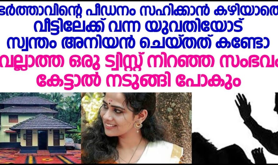 ഭർത്താവിന്റെ കൊടുംപീഡനം സഹിക്കാൻ കഴിയാതെ യുവതി സ്വന്തം വീട്ടിലോട്ട് വന്നപ്പോൾ അനിയൻ ചെയ്തതു കണ്ടോ…