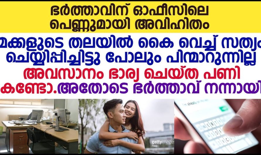 ഭർത്താവിനെ ഓഫീസിലെ പെണ്ണുമായി അവിഹിതം! ഇതറിഞ്ഞ ഭാര്യ ചെയ്ത പണി കണ്ടോ.