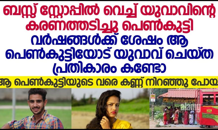 യുവാവിന്റെ കാരണത്തടിച്ച പെൺകുട്ടിയോട് ഭക്ഷണം ശേഷം ആ യുവാവ് ചെയ്ത പ്രതികാരം കണ്ടോ!