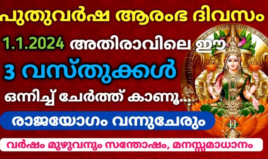 2024 ജനുവരി 1: 2024-ൽ നിങ്ങൾക്ക് രാജയോഗം വരാൻ പോകുന്നു!