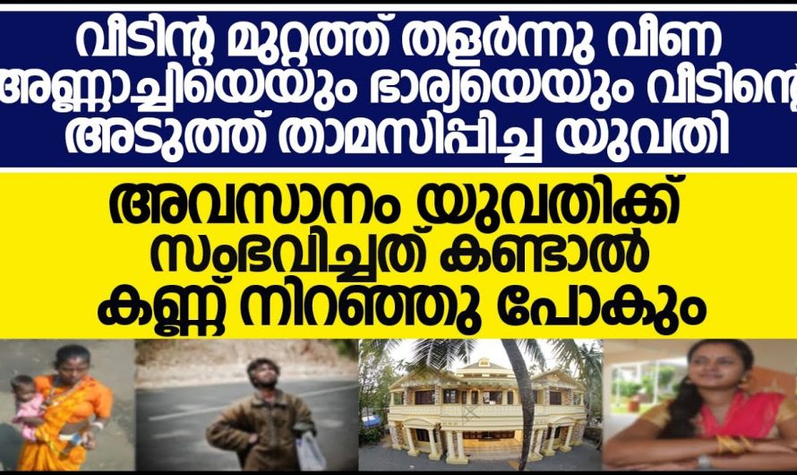 വീടിന്റെ മുറ്റത്ത് തളർന്നു വീണ അണ്ണാച്ചിയെയും ഭാര്യയെയും വീടിനടുത്ത് താമസിപ്പിച്ച യുവതിക്ക് സംഭവിച്ചത്!