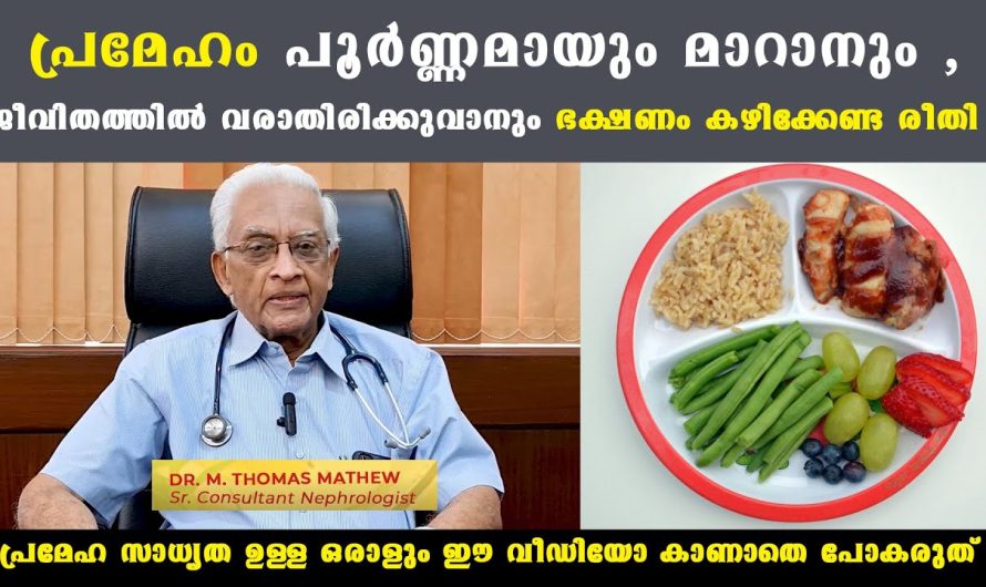 പ്രമേഹരോഗം പൂർണ്ണമായും ജീവിതത്തിൽ നിന്ന് മാറാൻ കഴിക്കേണ്ട ഭക്ഷണ രീതി!