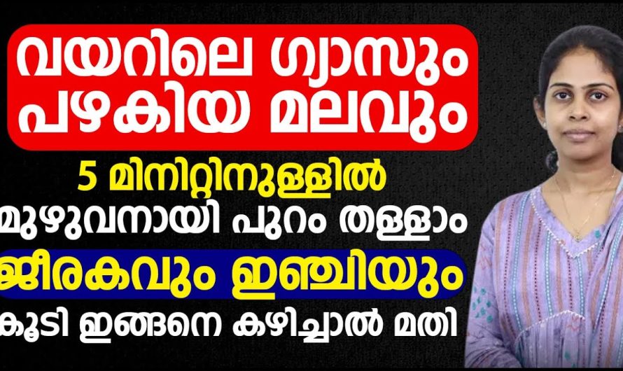 5 മിനിറ്റിനുള്ളിൽ വയറിലെ ഗ്യാസും പഴകിയ മലവുംമുഴുവനായി പുറം തള്ളാം