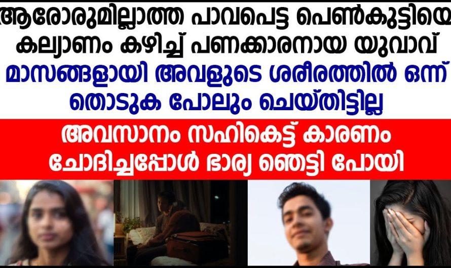 ആരോരുമില്ലാത്ത പാവപ്പെട്ട പെൺകുട്ടിയെ കല്യാണം കഴിച്ച പണക്കാരനായ യുവാവിന് സംഭവിച്ചത്