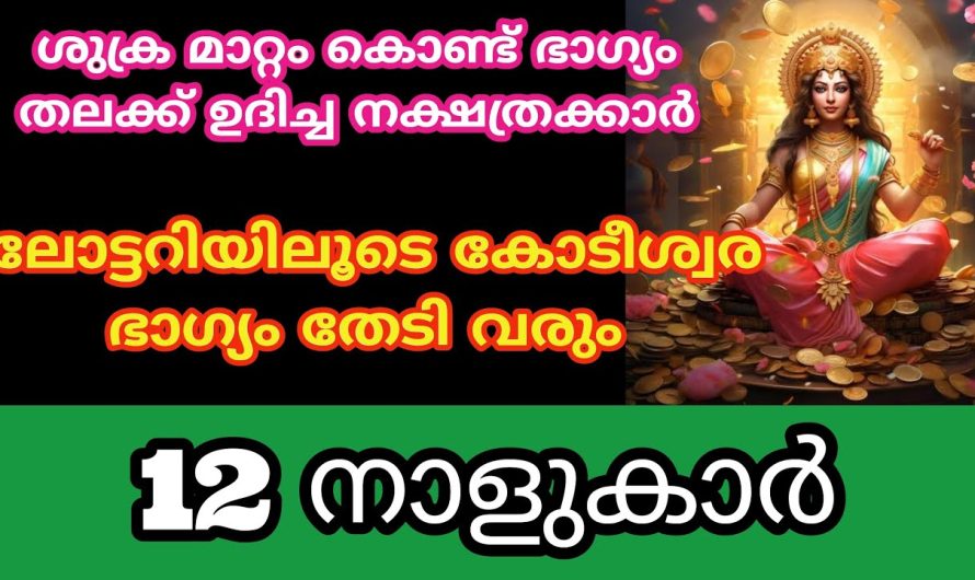 30 വർഷങ്ങൾക്ക് ശേഷം ലോട്ടറി ഭാഗ്യം തേടി എത്തുന്ന നാളുകാർ