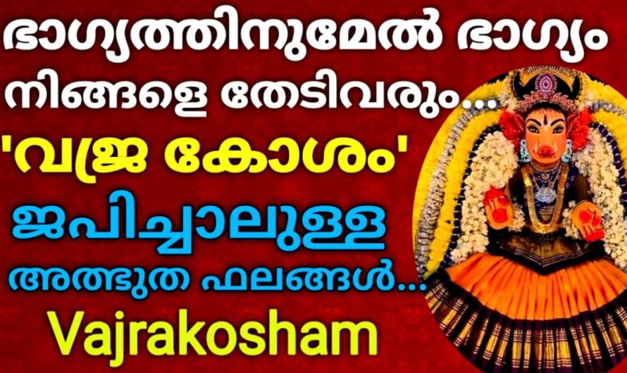 ഇത് ഉരുവിട്ട് എന്ത് ചെയ്താലും  നിങ്ങളുടെ ഉയർച്ചയും ഇനി ആർക്കും തടയാൻ സാധിക്കില്ല!