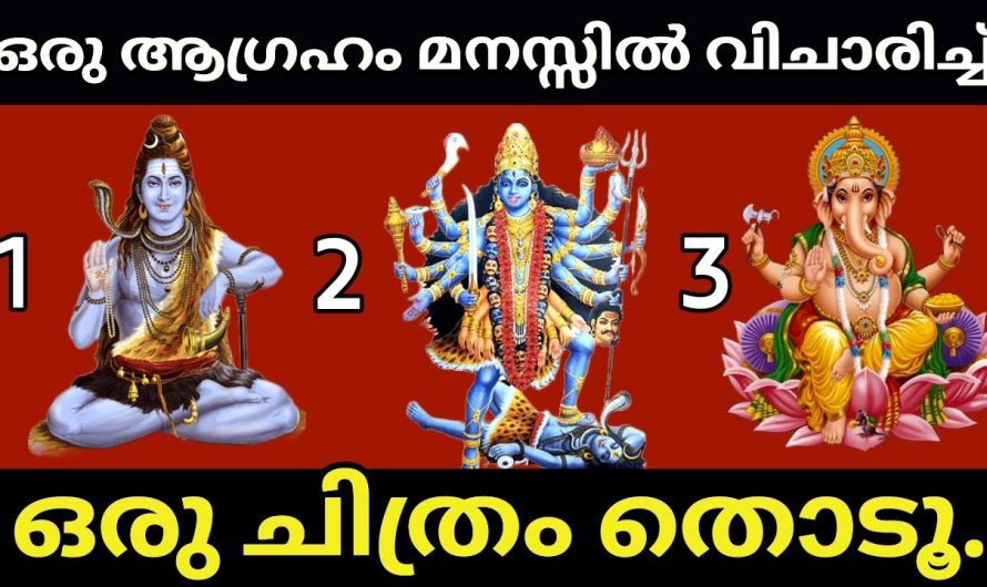 നിങ്ങൾക്ക് വരാൻ പോകുന്ന ഭാഗ്യങ്ങൾ എന്തൊക്കെയാണെന്ന് അറിയാം..