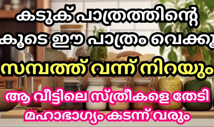 അടുക്കളയിൽ കടുക് കുപ്പിയുടെ കൂടെ ഈ കുപ്പി വെക്കൂ, സമ്പത്ത് കുതിച്ചുയരും, സ്ത്രീകൾക്ക് മഹാഭാഗ്യം