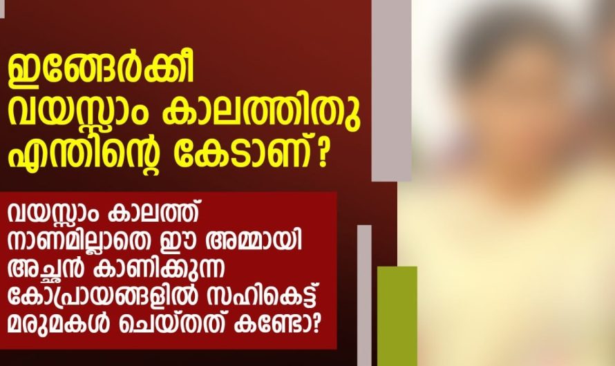 ഈ അമ്മായി അച്ഛൻ കാണിക്കുന്ന കോപ്രായങ്ങളിൽ സഹികെട്ട് മരുമകൾ ചെയ്തത്
