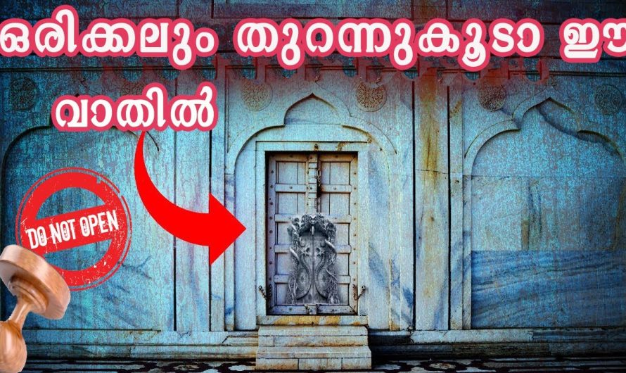 ഒരിക്കലും തുറന്നുകൂടാത്ത രഹസ്യ വാതിലുകൾ