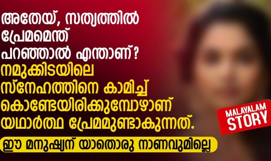 അതേയ്, സത്യത്തിൽ പ്രേമമെന്ത് പറഞ്ഞാൽ എന്താണ്