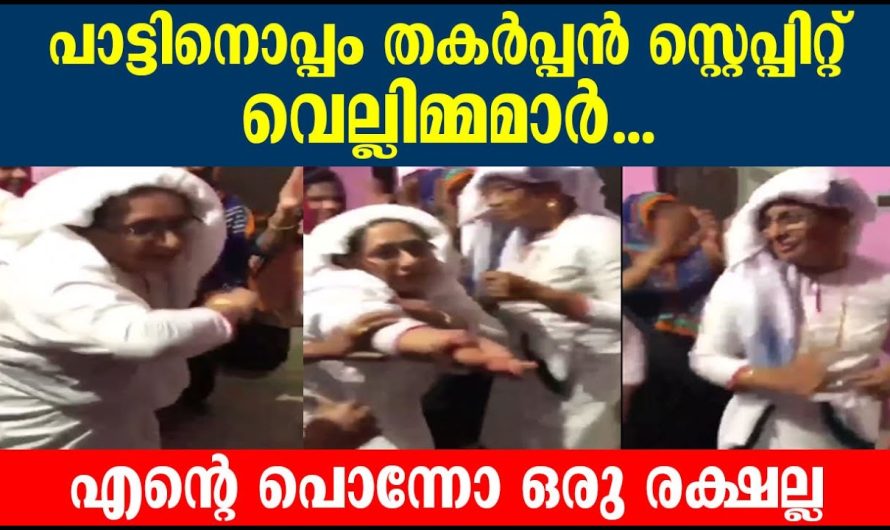 പാട്ടിനൊപ്പം തകർപ്പൻ സ്റ്റെപ്പിറ്റ് വെല്ലിമ്മമാർ… എന്റെ പൊന്നോ ഒരു രക്ഷല്ല