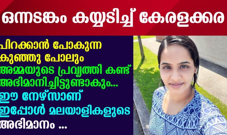 ഈ മലയാളി നേഴ്സിനെയാണ് ഇപ്പോൾ കേരളക്കര ഒന്നടങ്കം ഏറ്റെടുത്തിരിക്കുന്നത് !!!