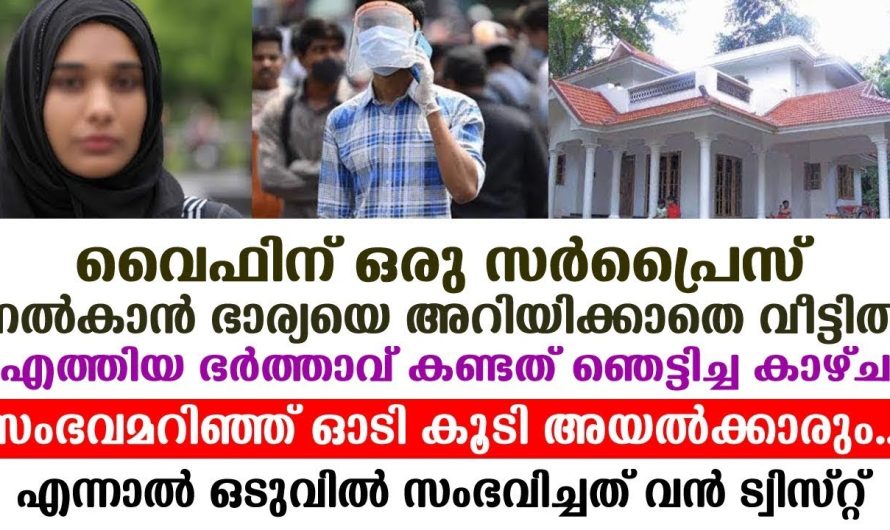 സർപ്രൈസ്‌ നല്കാൻ ഭാര്യയെ അറിയിക്കാതെ വീട്ടിൽ എത്തി പ്രവാസി, പിന്നീട് നടന്നത് ഇങ്ങനെ..!