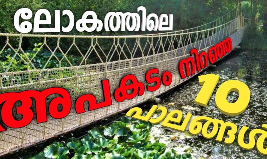 ലോകത്തിലെ അപകടം നിറഞ്ഞ 10 പാലങ്ങൾ