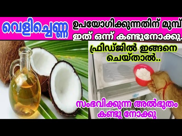 വെളിച്ചെണ്ണ വർഷങ്ങളോളം കേടാവാതെ സൂക്ഷിക്കാൻ ഇതാ പുതിയ സൂത്രം