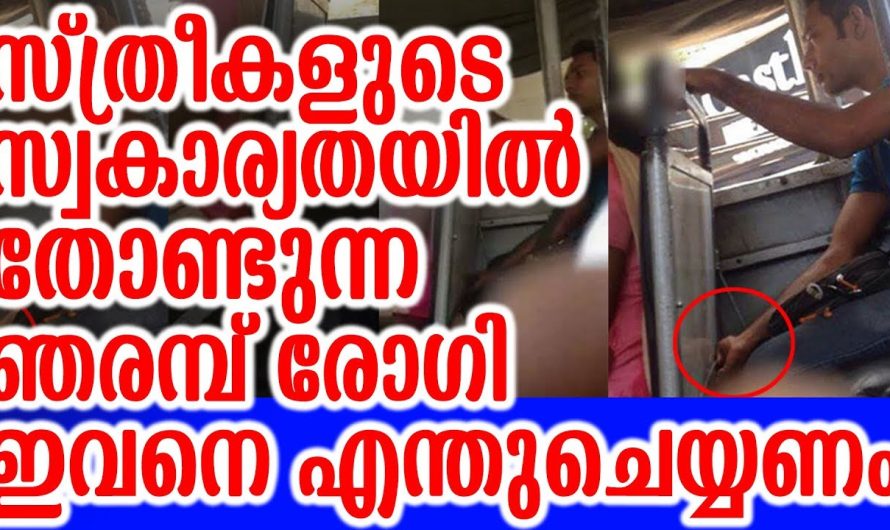 സ്ത്രീകളുടെ സ്വകാര്യതയിൽ തോണ്ടുന്ന ഞരമ്പ് രോഗി ഇവനെ എന്തുചെയ്യണം
