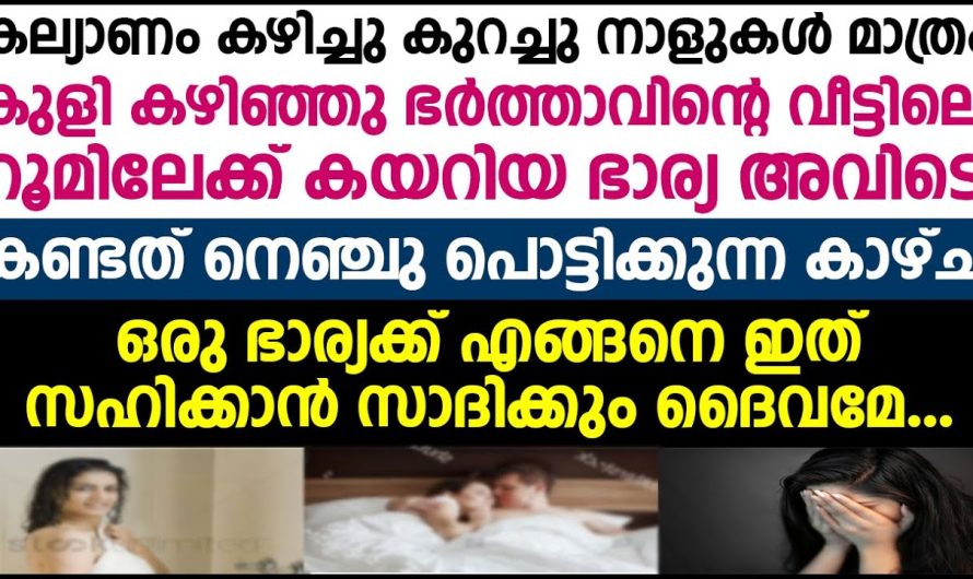 കുളി കഴിഞ്ഞു ഭർത്താവിന്റെ വീട്ടിലെ റൂമിലേക്ക് കയറിയ ഭാര്യ അവിടെ കണ്ടത് നെഞ്ചു പൊട്ടിക്കുന്ന കാഴ്ച