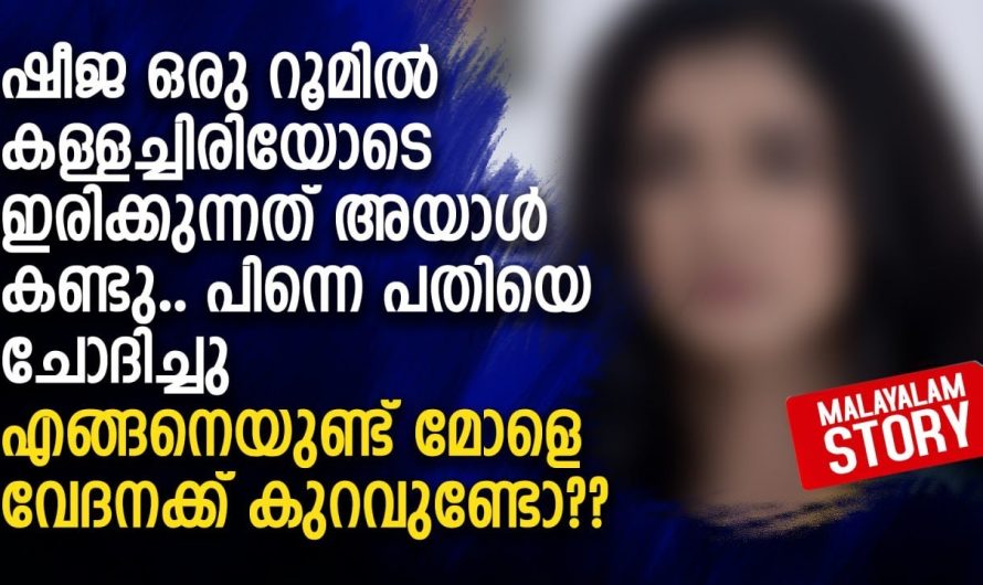 ഷീജ ഒരു റൂമിൽ കള്ളച്ചിരിയോടെ ഇരിക്കുന്നത് അയാൾ കണ്ടു.. പിന്നെ പതിയെ ചോദിച്ചു