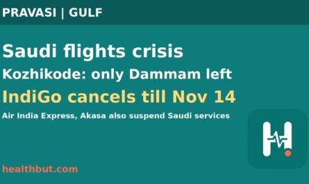 IndiGo extends Saudi flight cancellations till November 14; Kozhikode left with only Dammam direct service